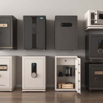  保险柜 保险箱 密码柜 密码箱su模型 