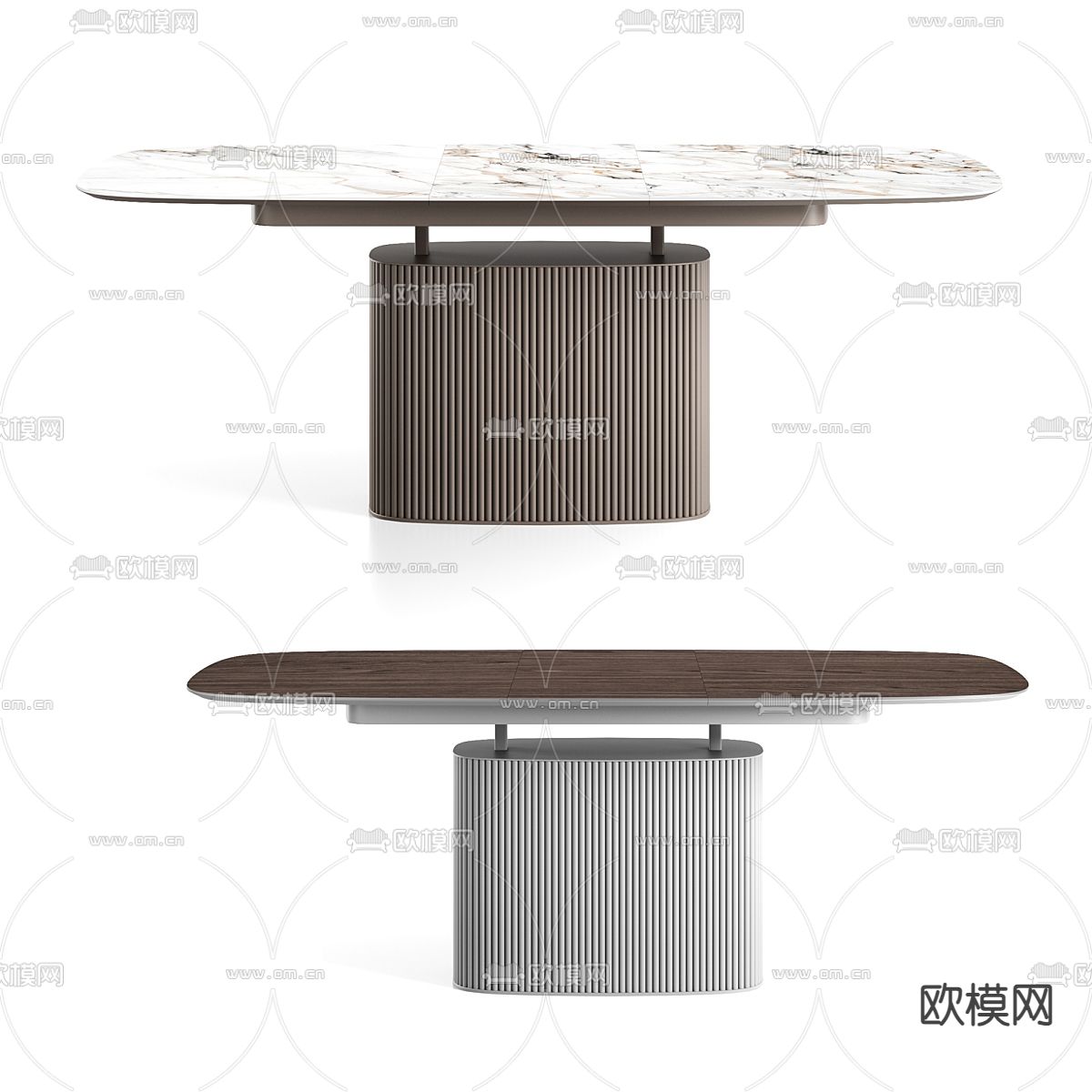 TOK 餐桌su模型下载（渲染图2）