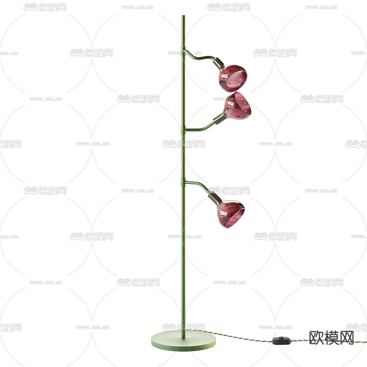 创意落地灯3d模型下载
