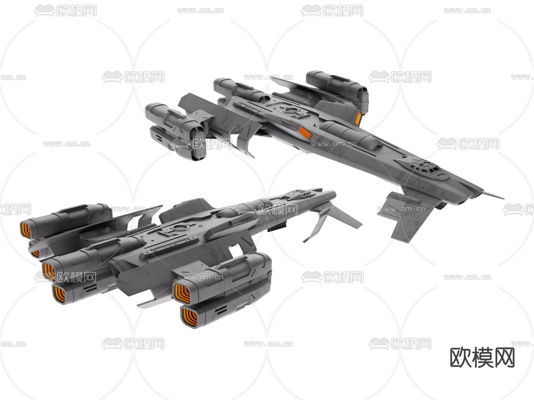 航天飞机3d模型下载