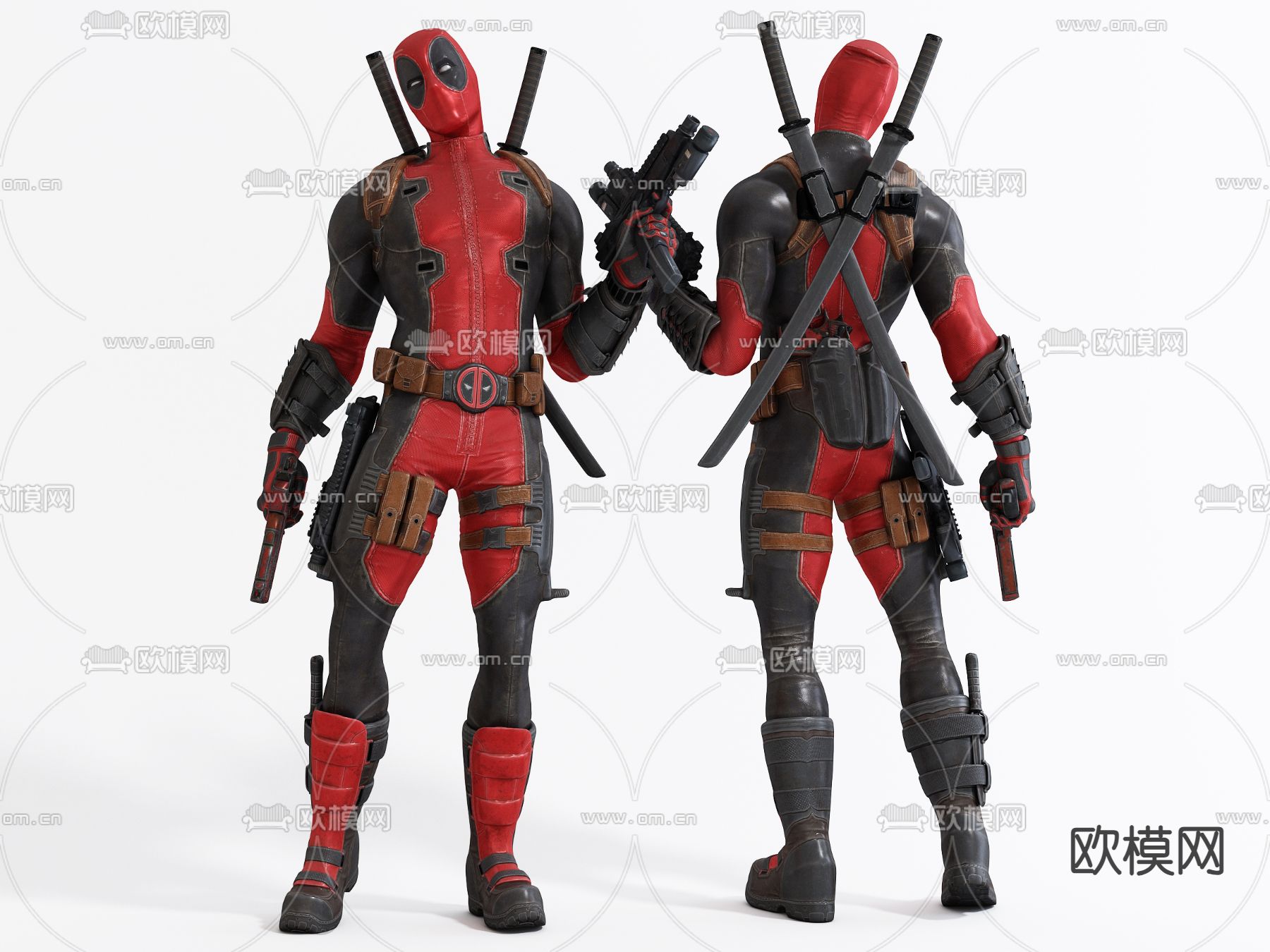 游戏角色 影视人物 动漫3d模型下载