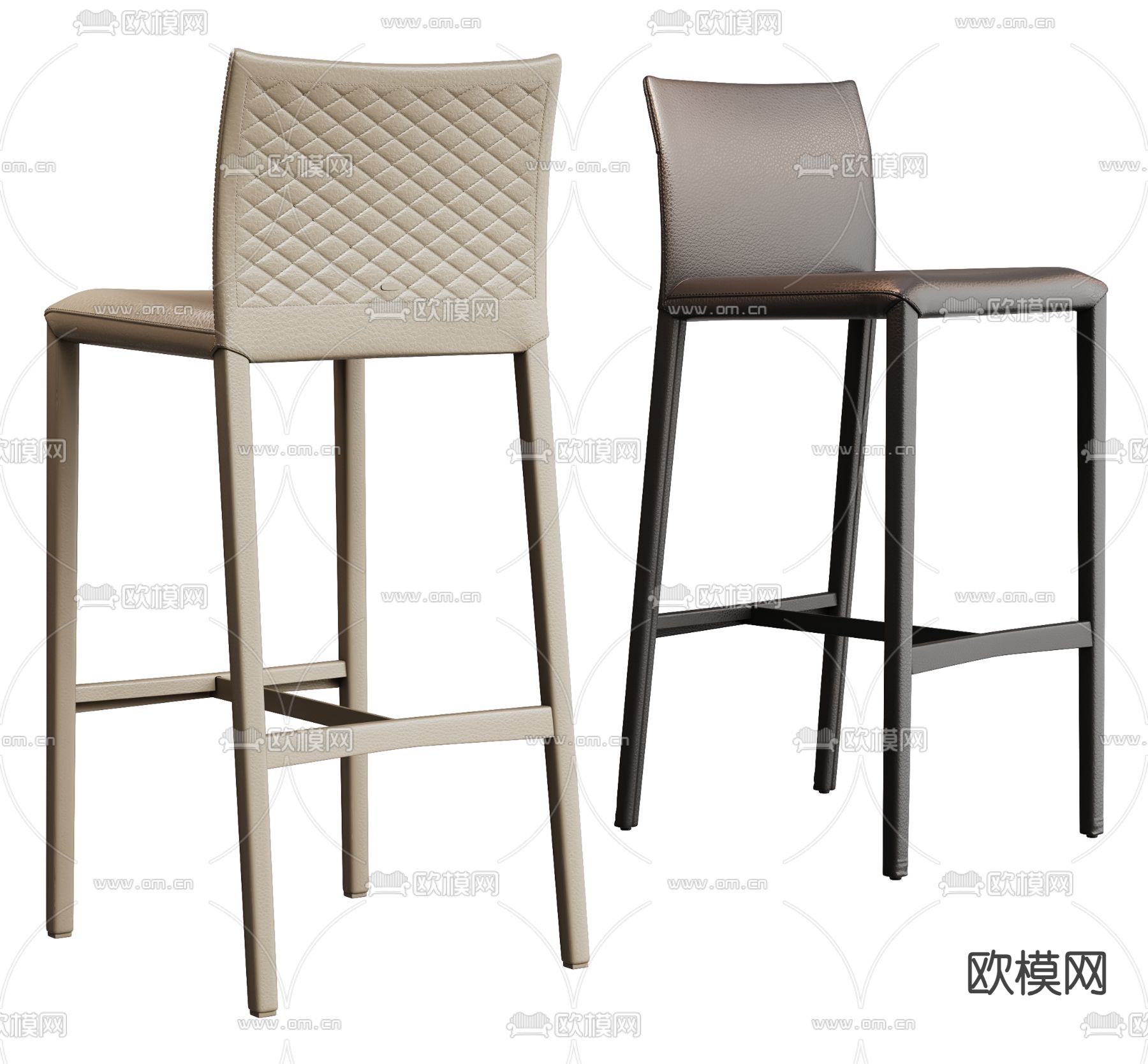 Calligaris 吧椅 吧凳 高脚凳3d模型下载