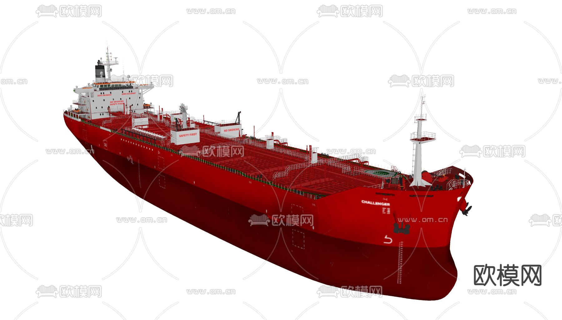 轮船 邮轮 巨轮su模型下载（渲染图3）