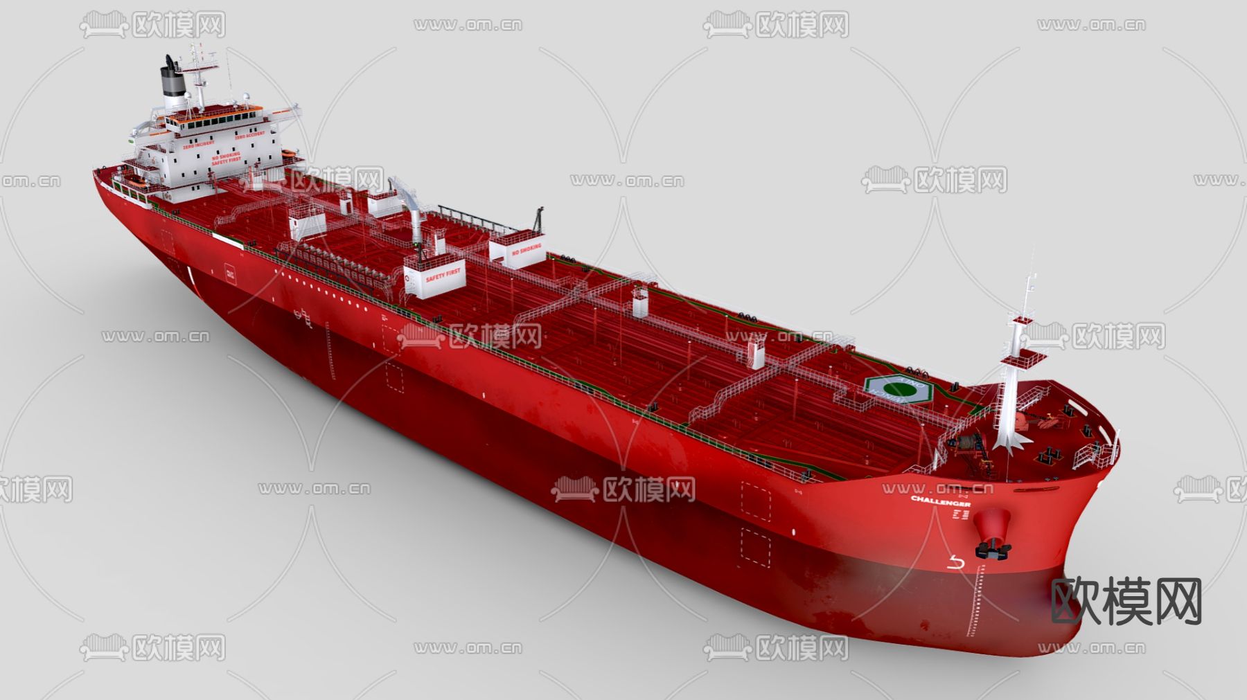 轮船 邮轮 巨轮su模型下载（渲染图2）