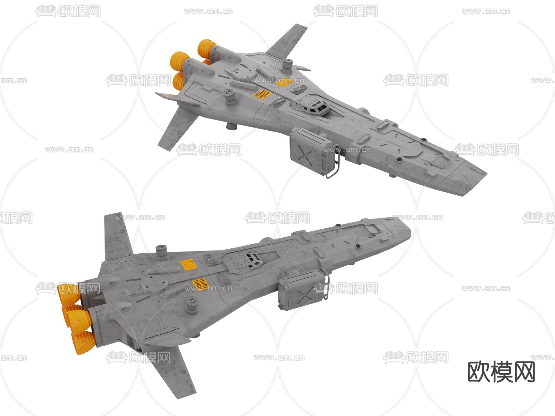 航空飞机 太空飞行器3d模型下载