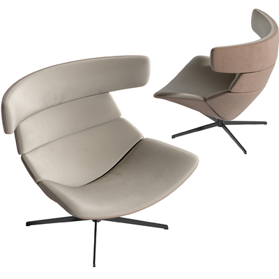  Poliform 单人沙发su模型 