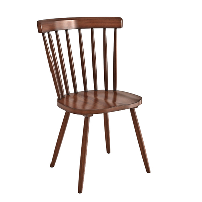 现代单椅 木椅 餐椅3d模型