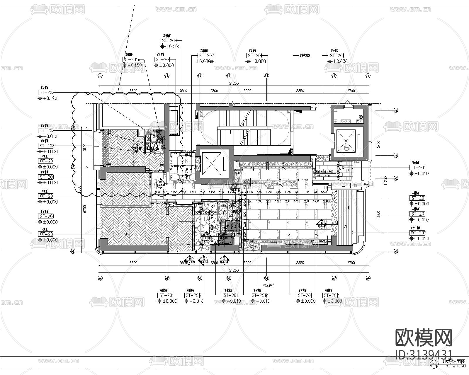 【DIA丹健国际】深圳岁宝180㎡大平层样板间CAD施工图下载（渲染图3）