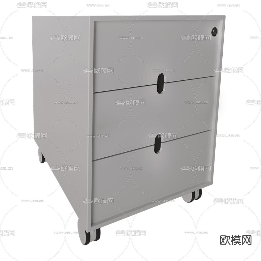 Lapalma 移动床头柜 抽屉柜3d模型下载（渲染图2）