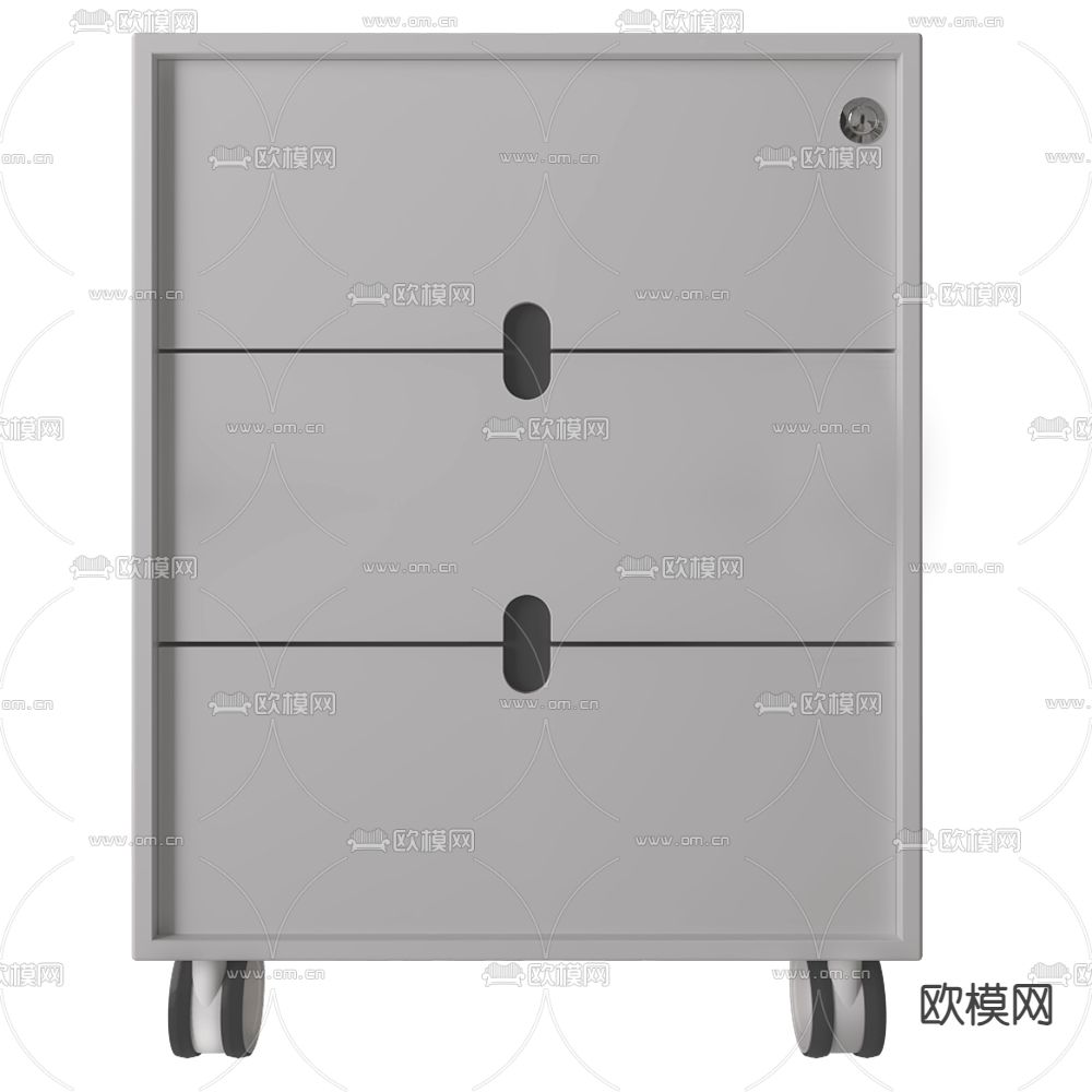 Lapalma 移动床头柜 抽屉柜3d模型下载（渲染图1）