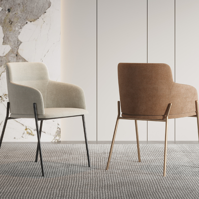 现代椅子 单椅 餐椅3d模型