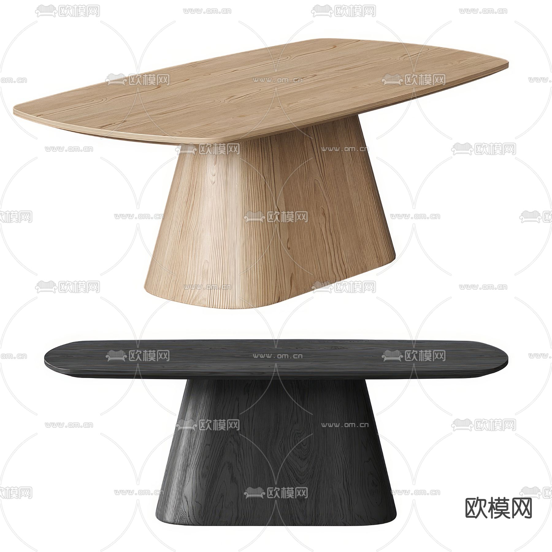 北欧 茶几3d模型下载