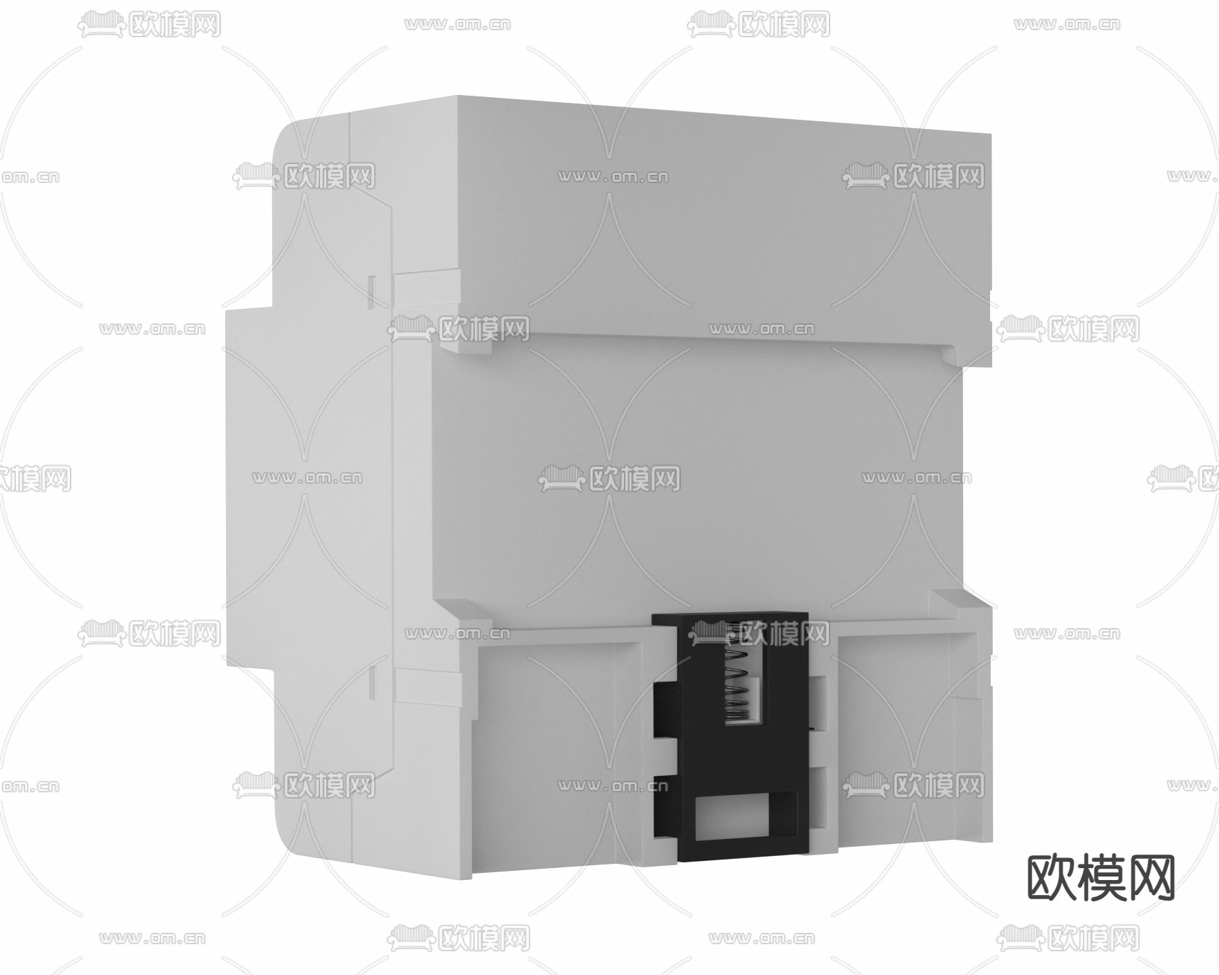 照明面板 开关控制器 模块电源3d模型下载（渲染图3）