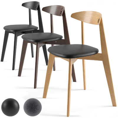 现代餐椅 单椅3d模型