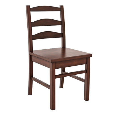 实木椅子 餐椅3d模型