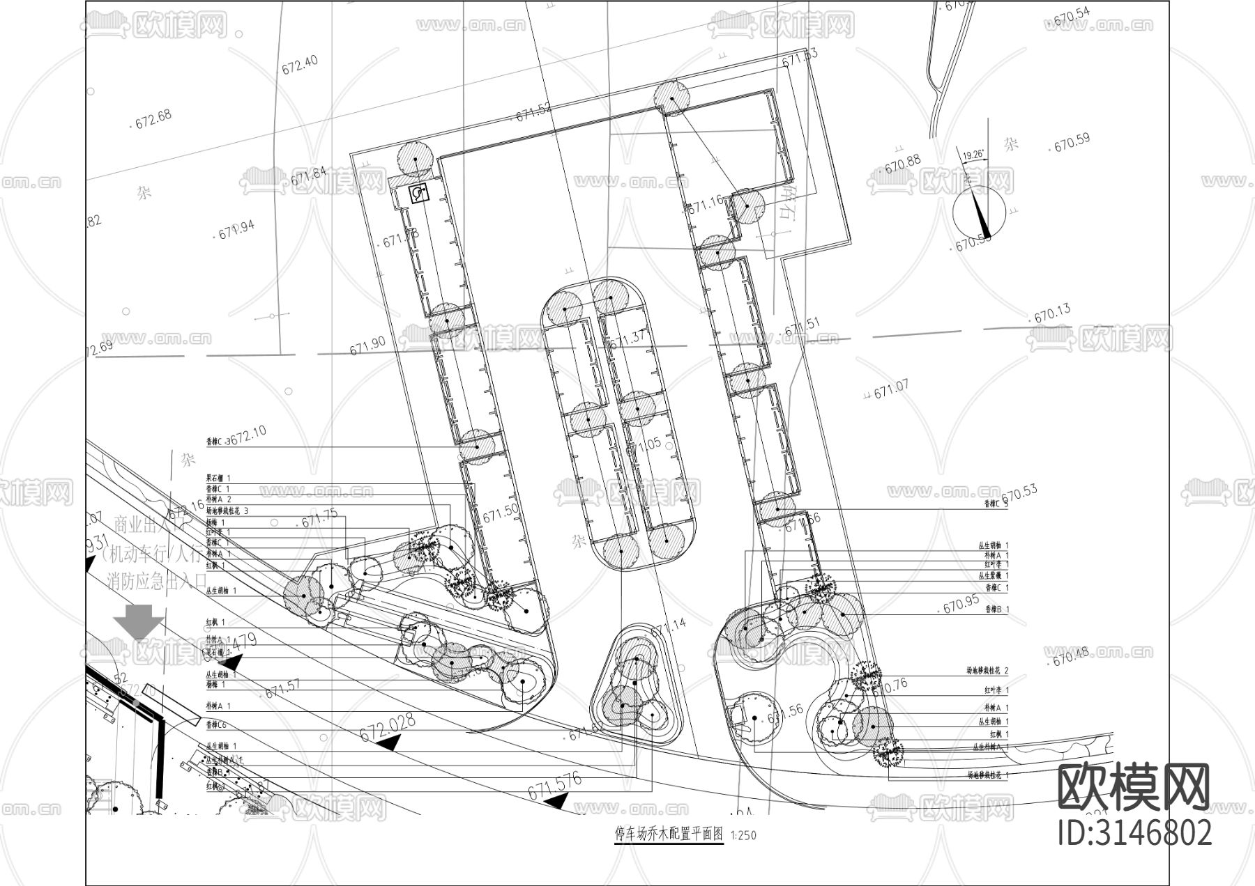 国际康养中心项目示范区cad施工图下载（渲染图7）