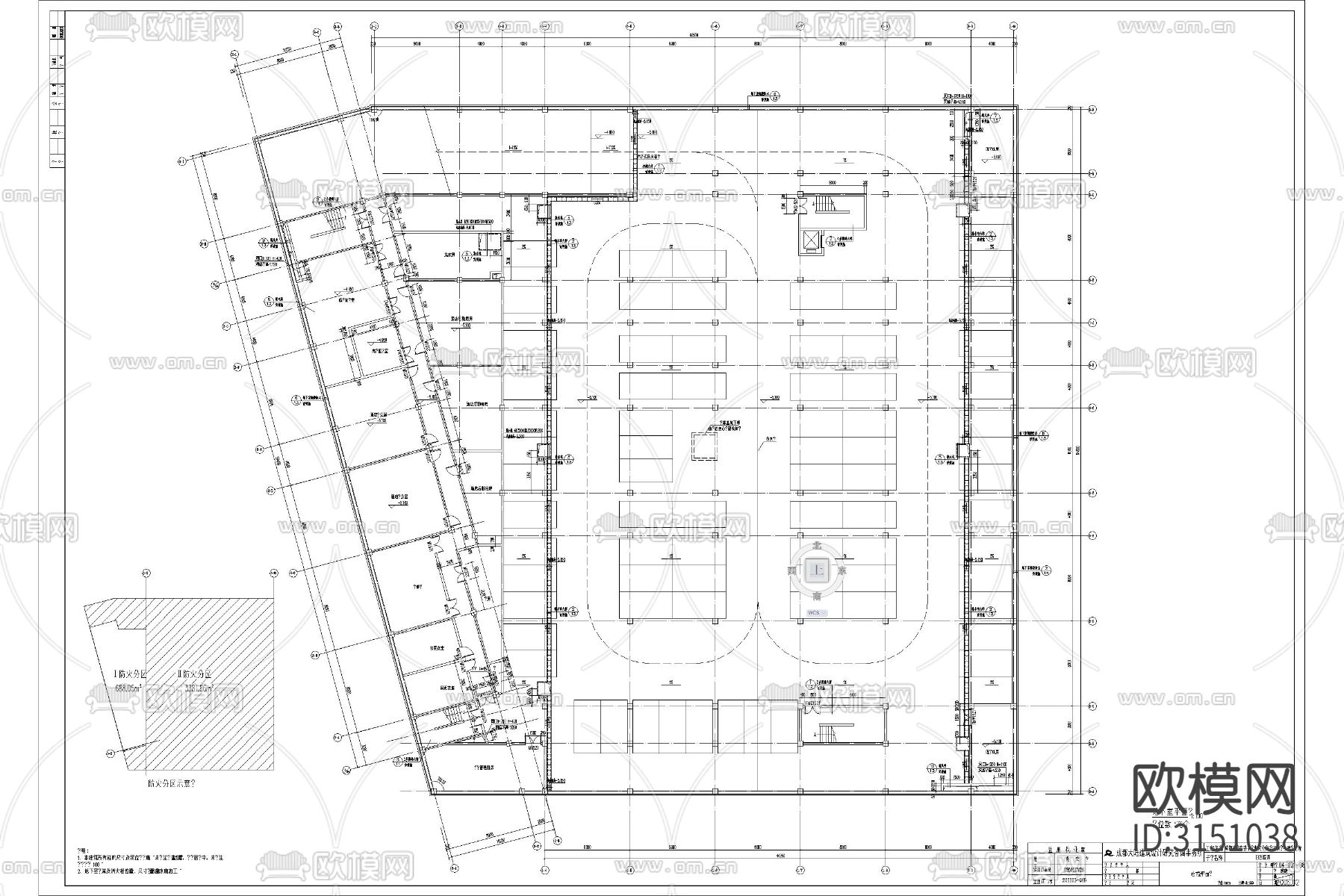 景观建筑商业街  步行街 古镇cad施工图下载（渲染图4）