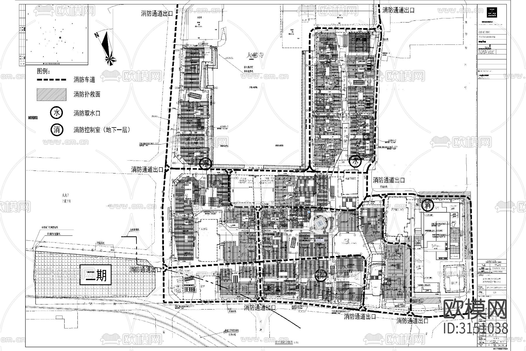 景观建筑商业街  步行街 古镇cad施工图下载（渲染图6）