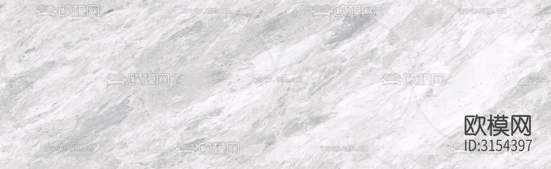 白色水墨纹大理石 岩板贴图下载（渲染图1）