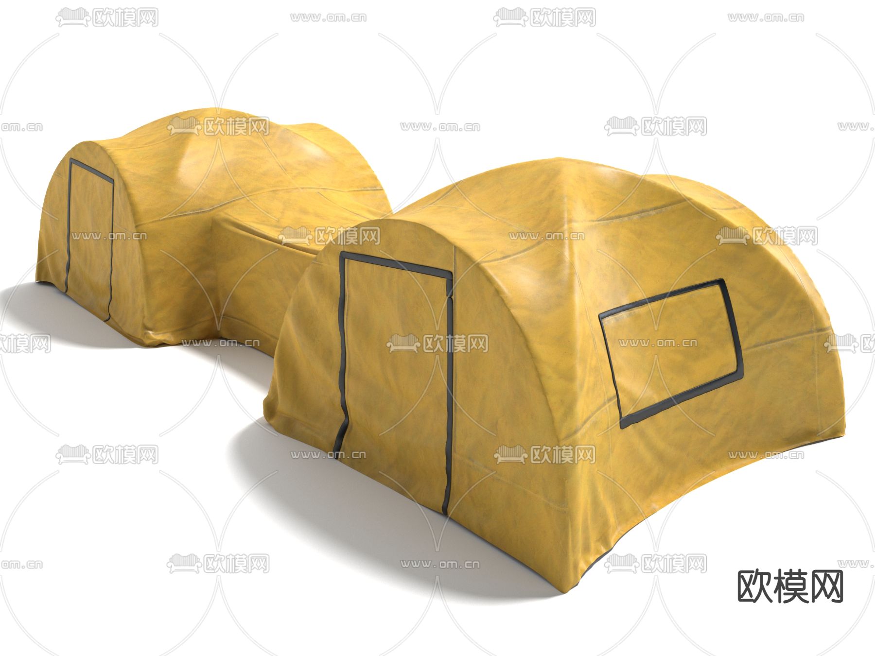 遮阳棚 帐篷 雨棚3d模型下载