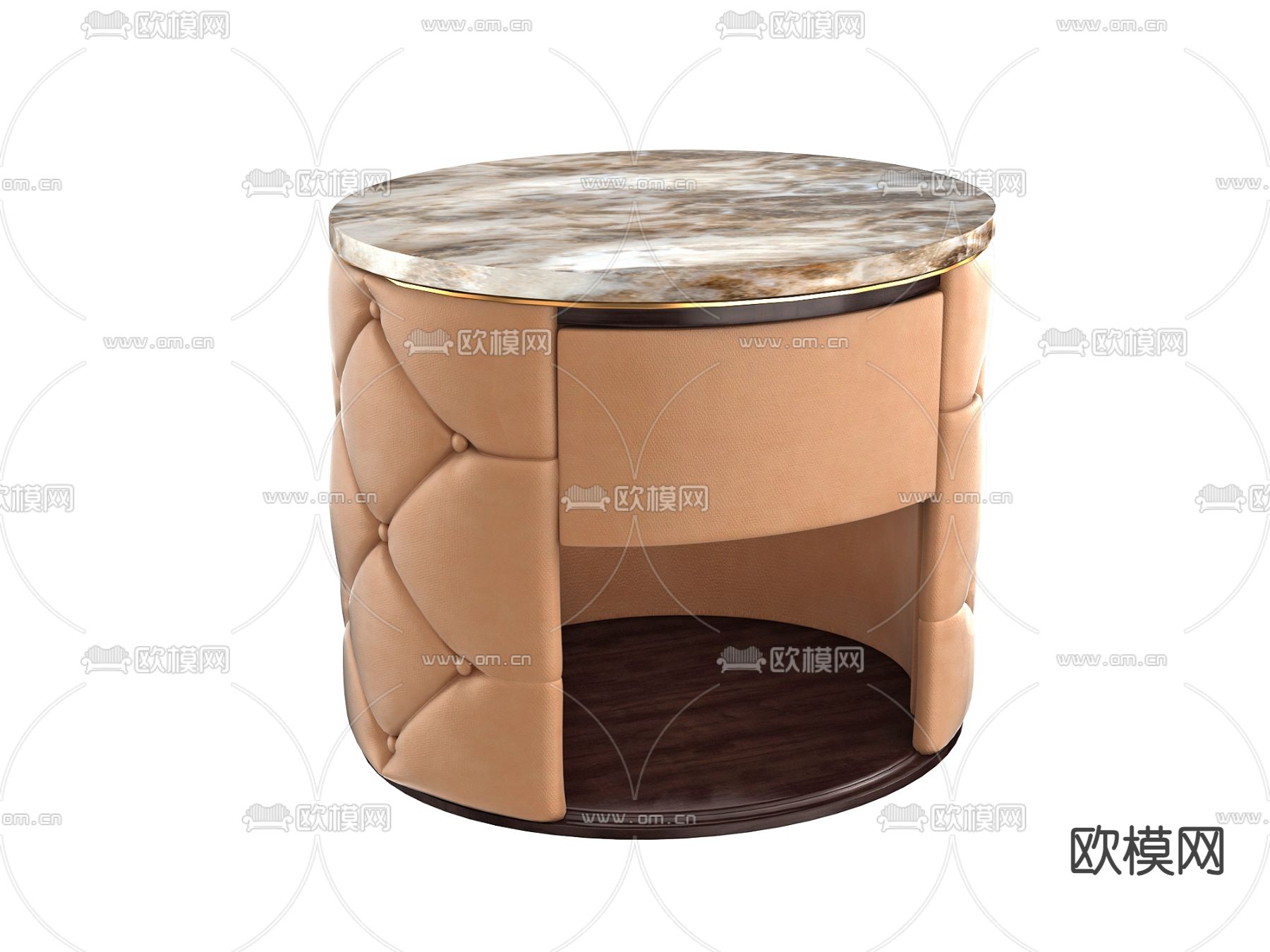 美式装饰柜 床头柜3d模型下载