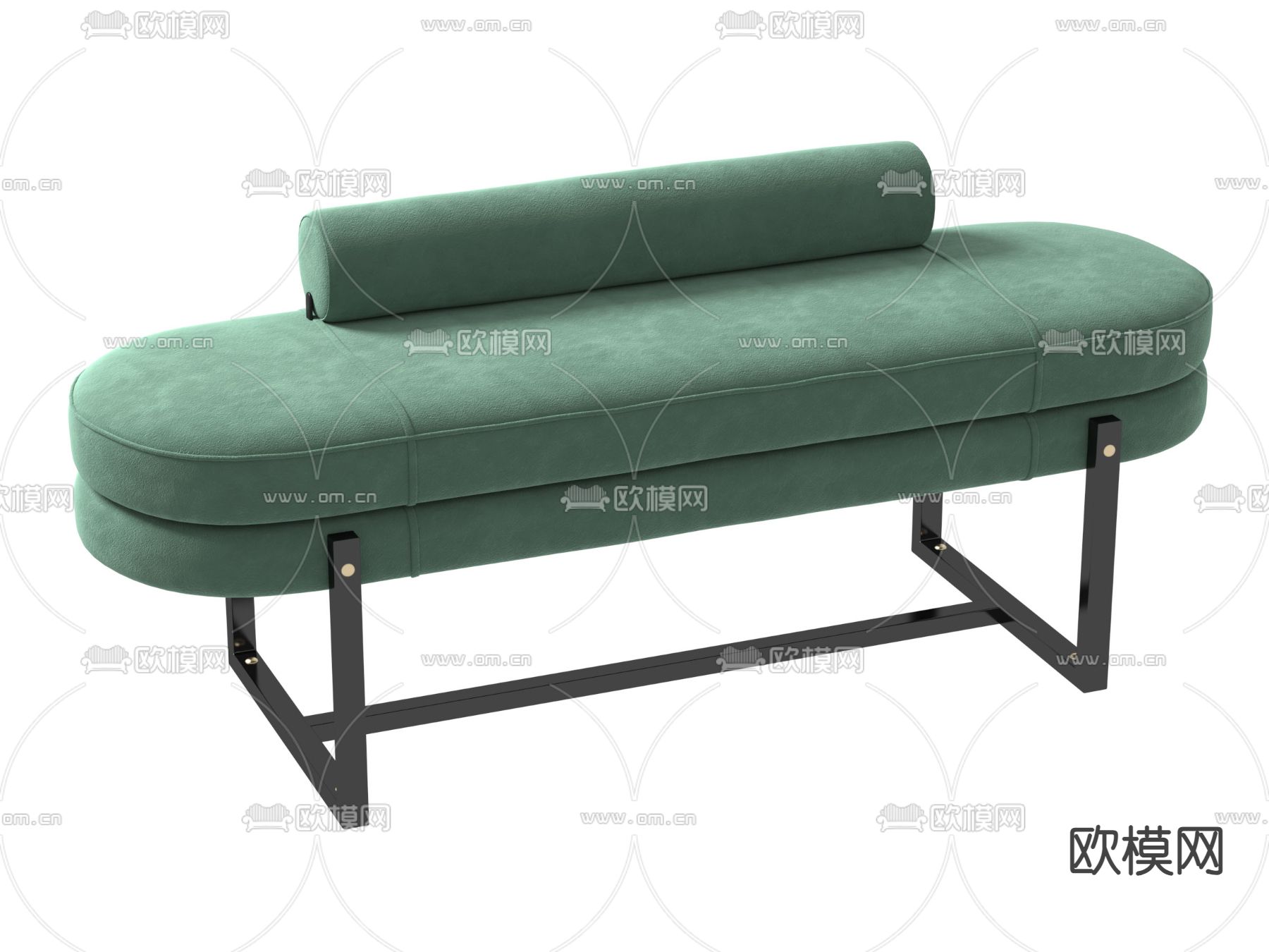 床尾凳su模型下载（渲染图2）