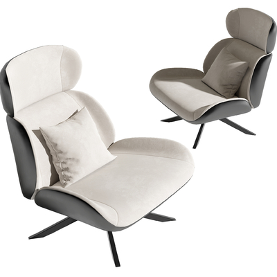  Minotti 单人沙发su模型 