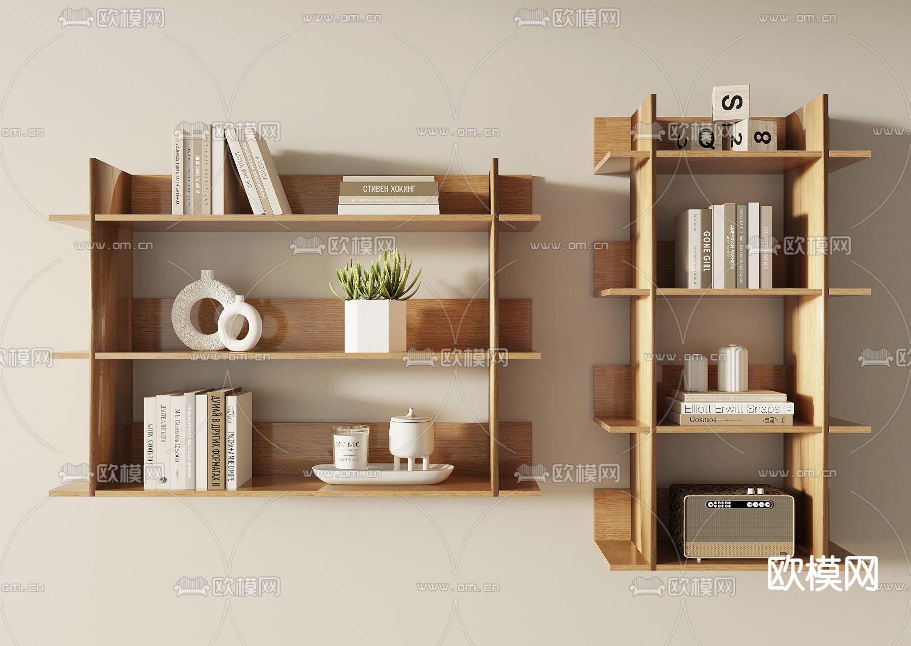 壁柜 吊柜 上墙置物架3d模型下载