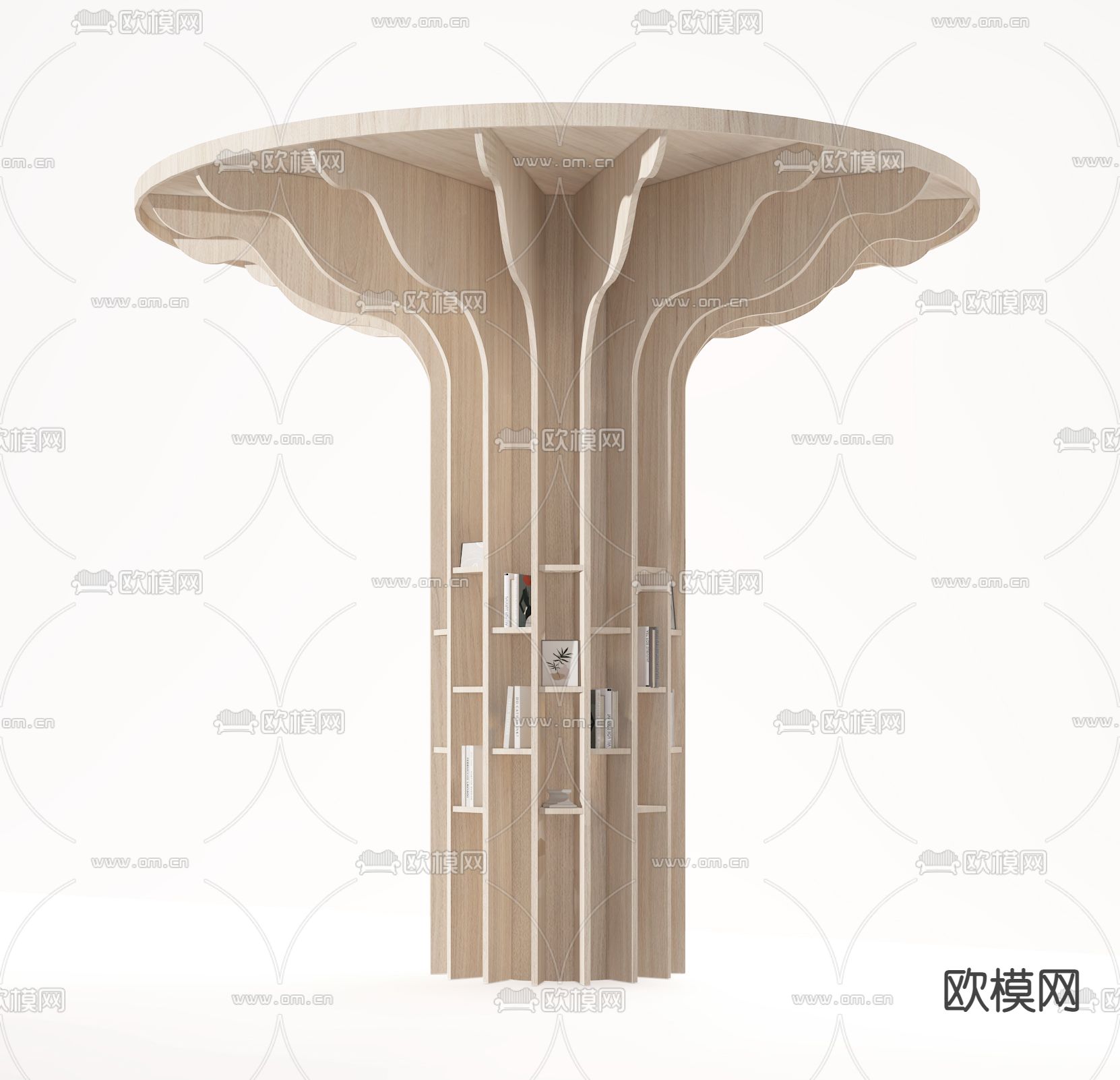 异形柱子 装饰柱 造型柱3d模型下载