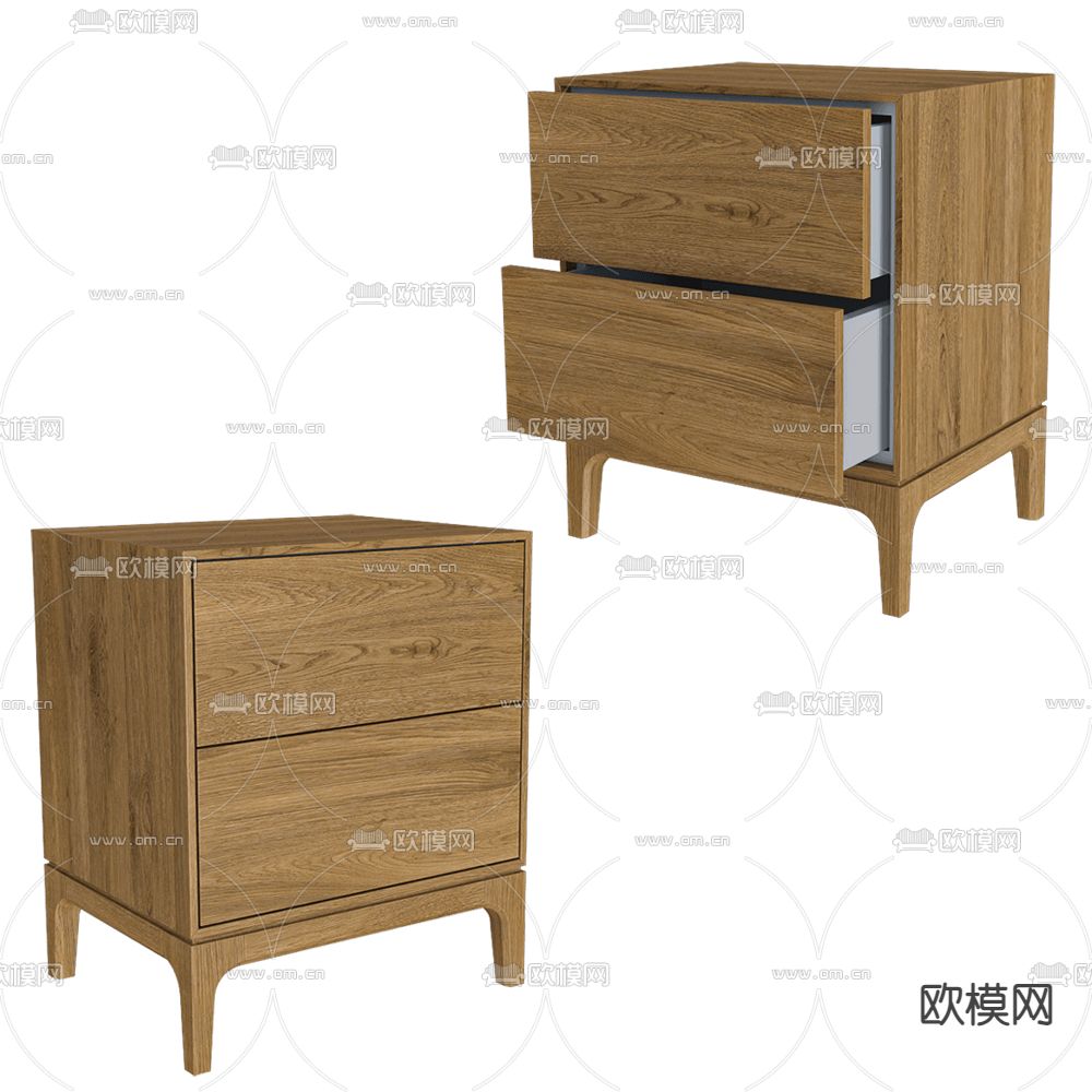 Tony Roaks 床头柜3d模型下载