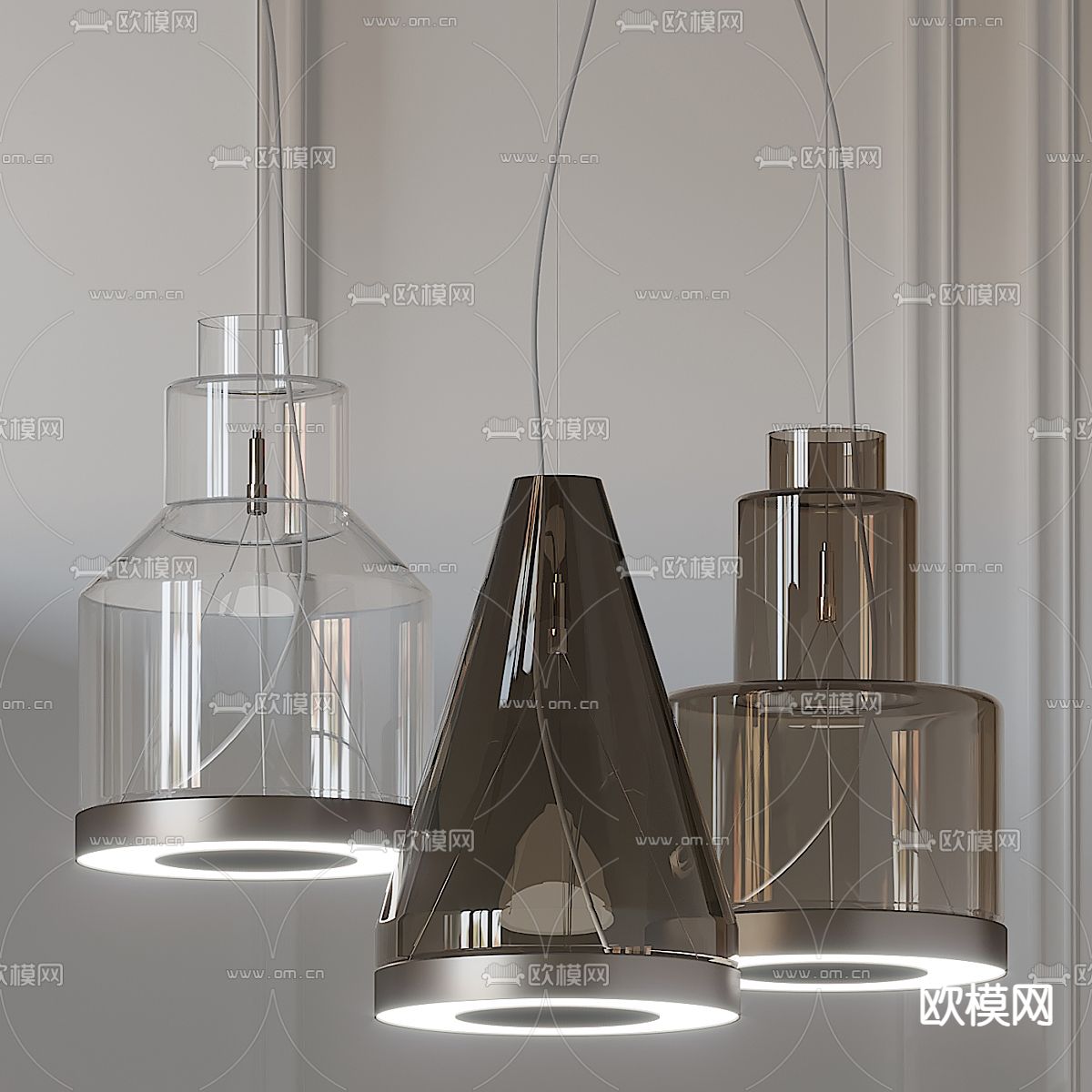 现代吊灯 装饰吊灯3d模型下载
