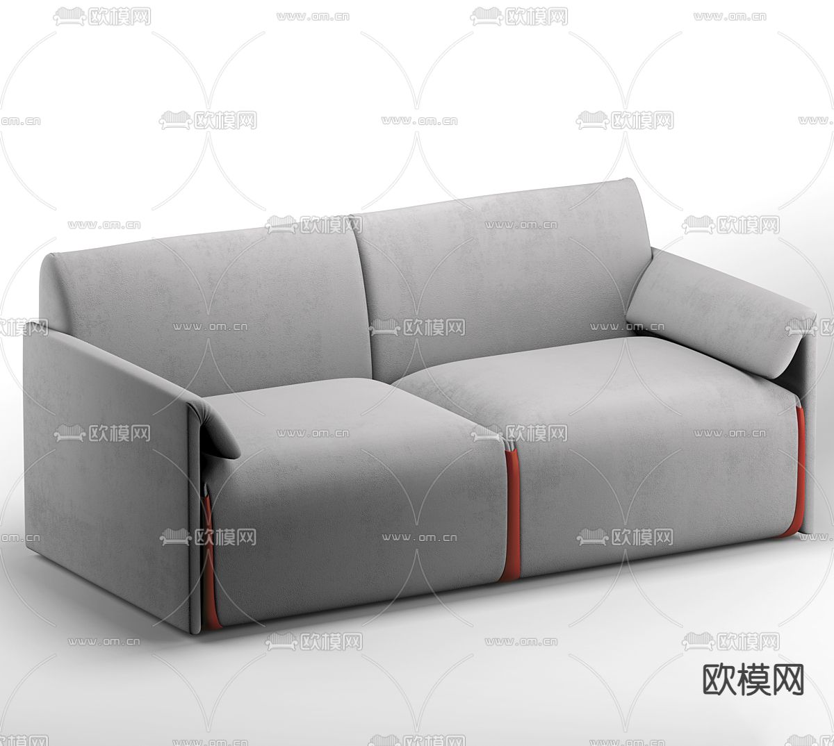 Magis Costume双人沙发3d模型下载