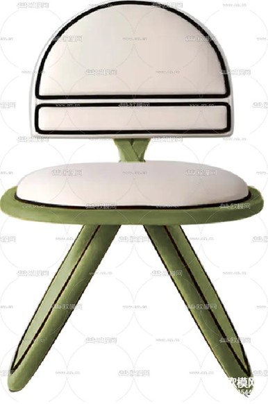 現(xiàn)代家具 椅子設(shè)計(jì)cad施工圖下載(渲染圖2)