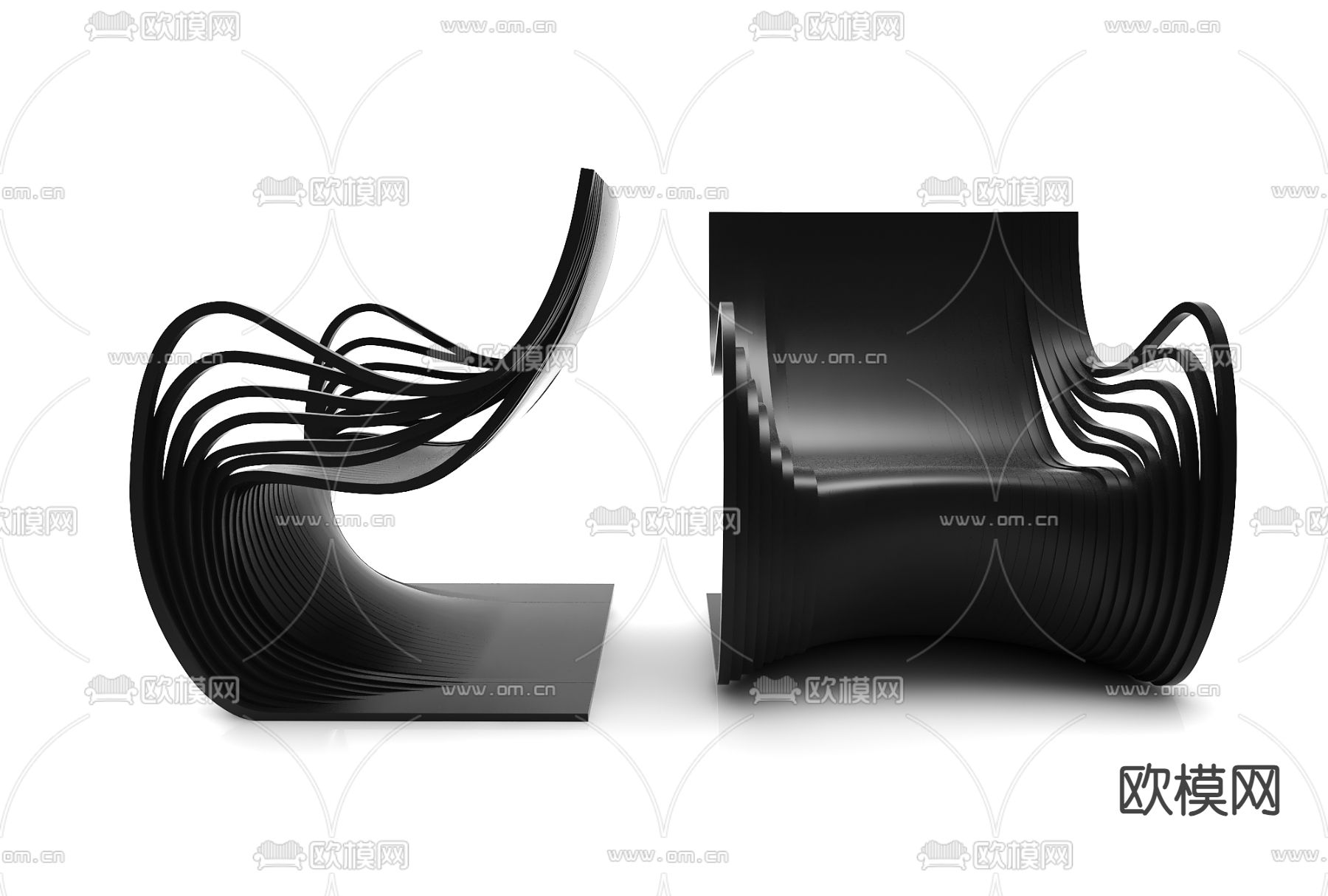 椅子 休闲椅 沙发椅3d模型下载