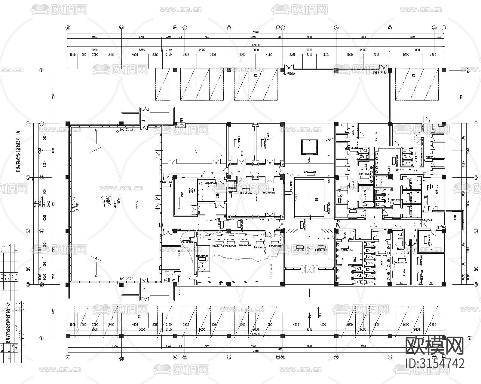 私人会所水电图cad施工图下载（渲染图6）