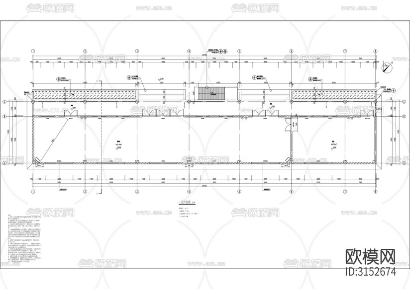 社區(qū)綜合服務中心建設cad施工圖下載(渲染圖7)