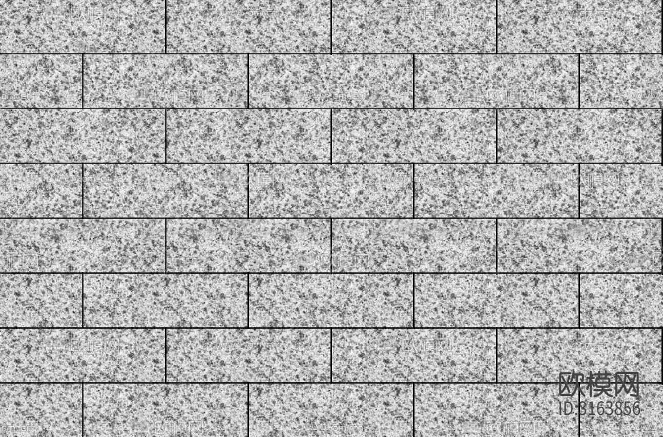 灰麻工字缝石材 地砖 地面贴图下载