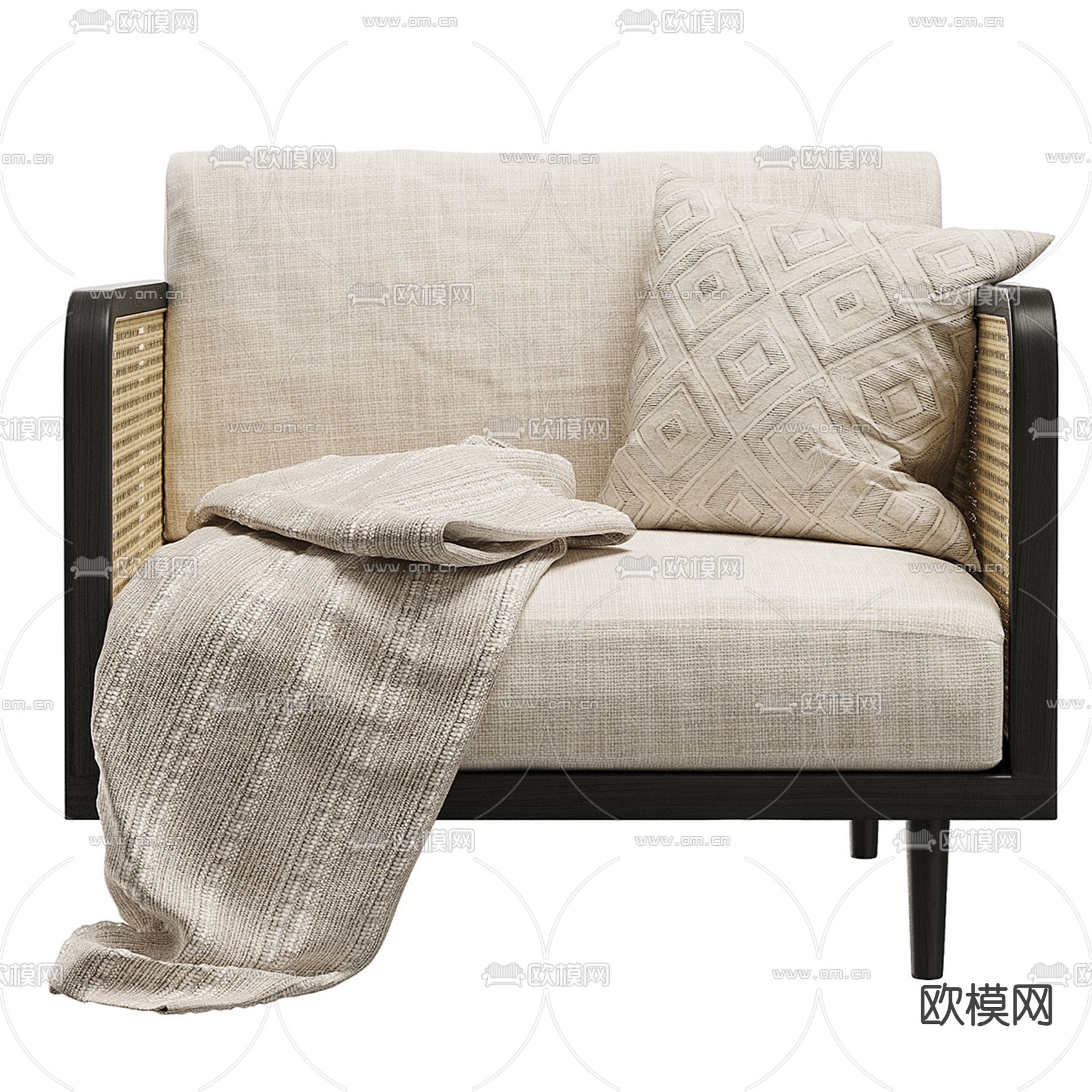 Cosmo 单人沙发3d模型下载（渲染图4）