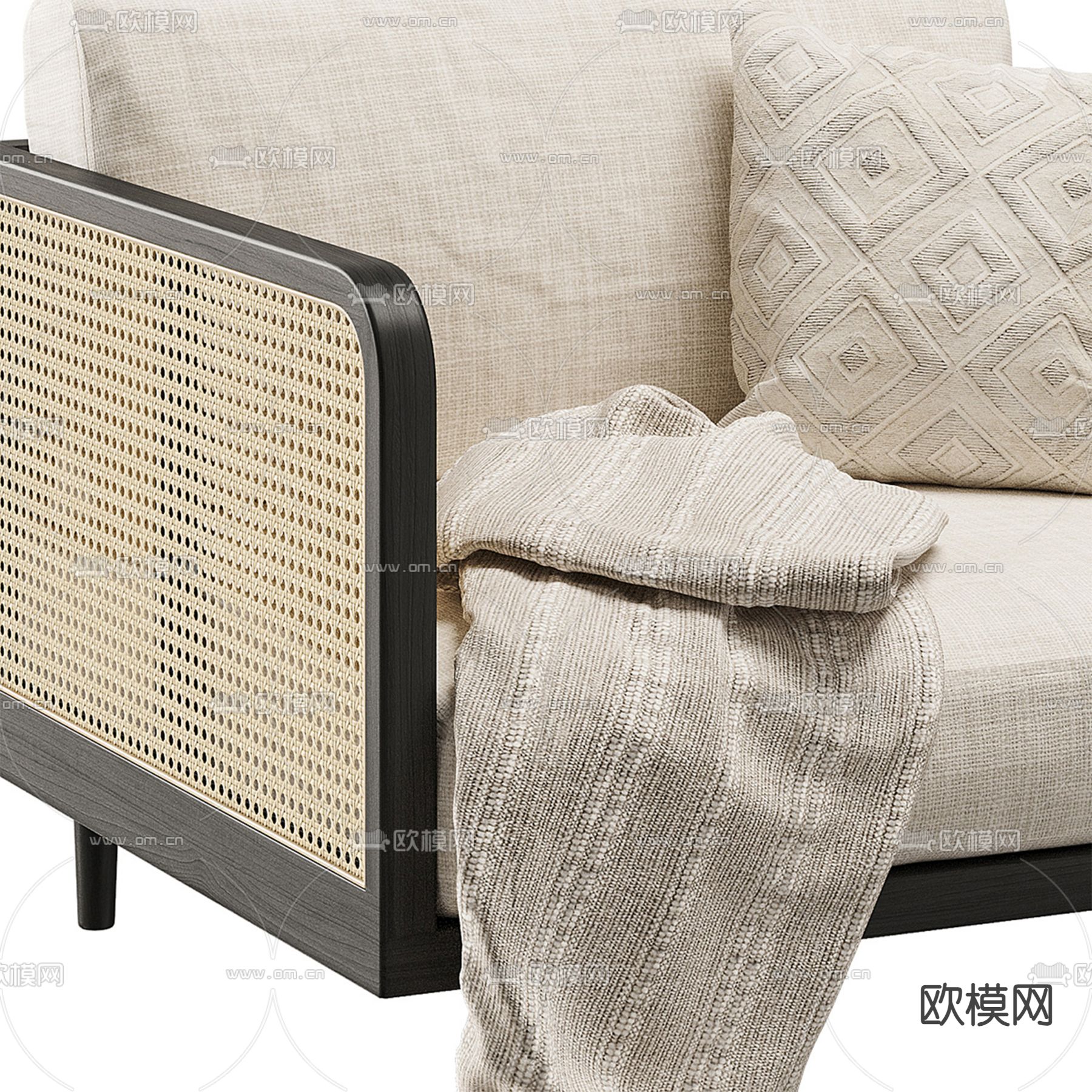 Cosmo 单人沙发3d模型下载（渲染图3）