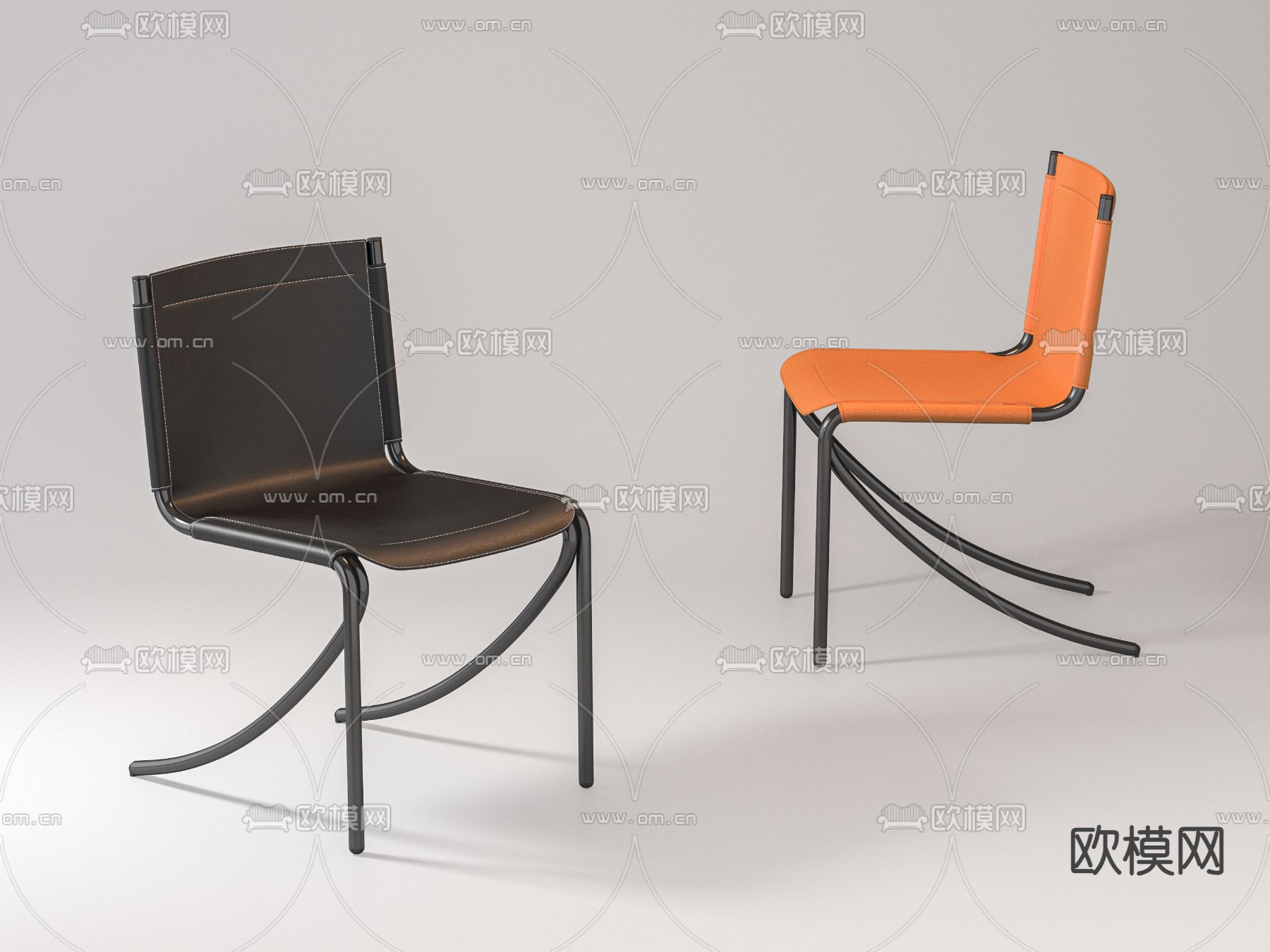 椅子 餐椅3d模型下载