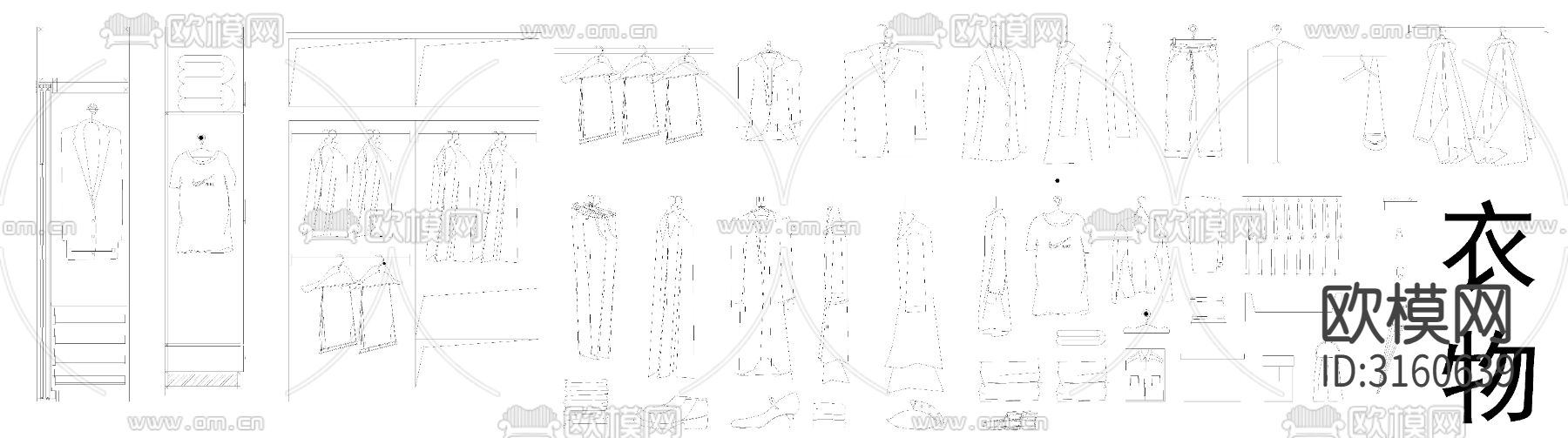 常用室内家具cad图库下载（渲染图5）