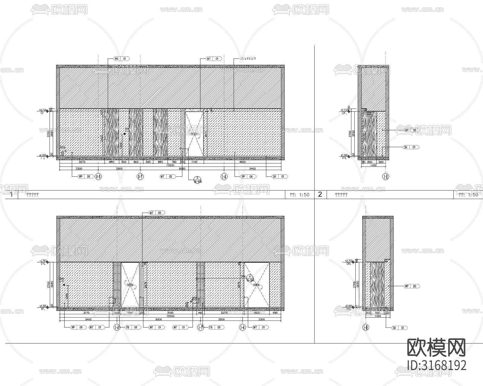 现代轻奢售楼处cad施工图下载（渲染图6）