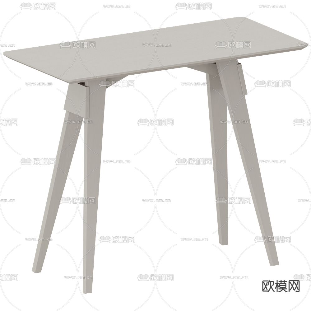 Stockholm 边几 角几 边桌3d模型下载