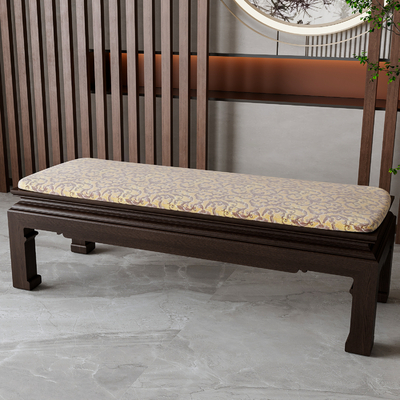  新中式沙发凳su模型 