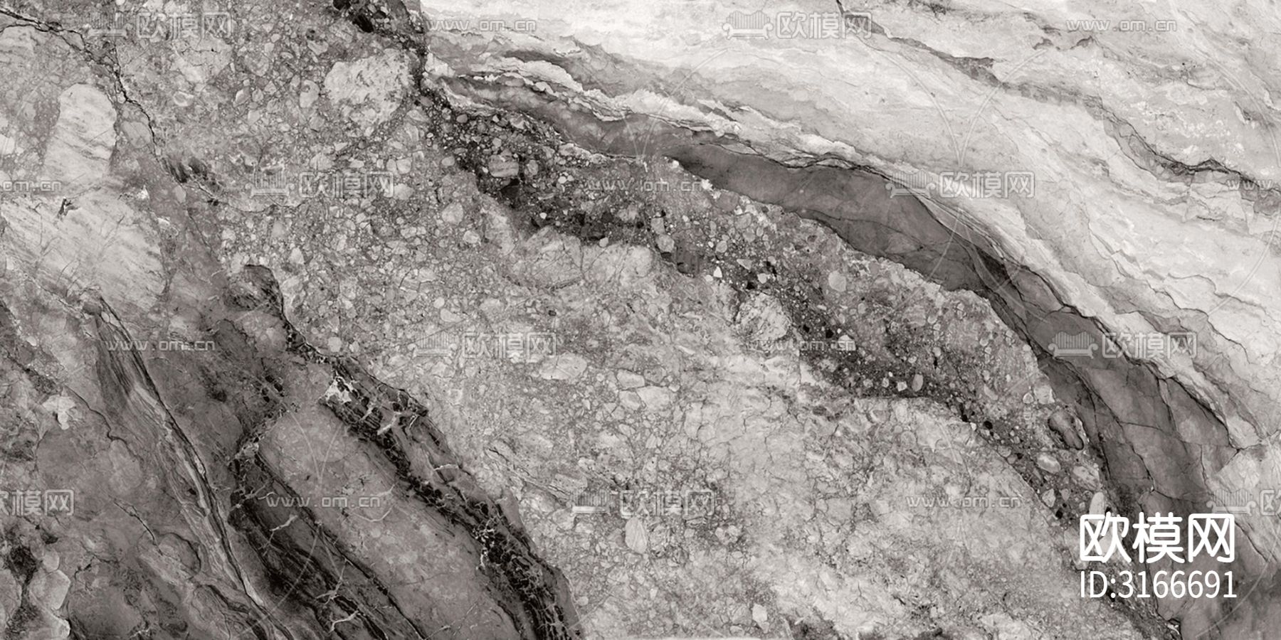 灰色大理石材岩板贴图下载（渲染图2）