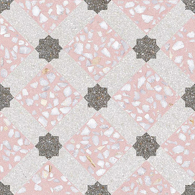  灰色水磨石拼花贴图 