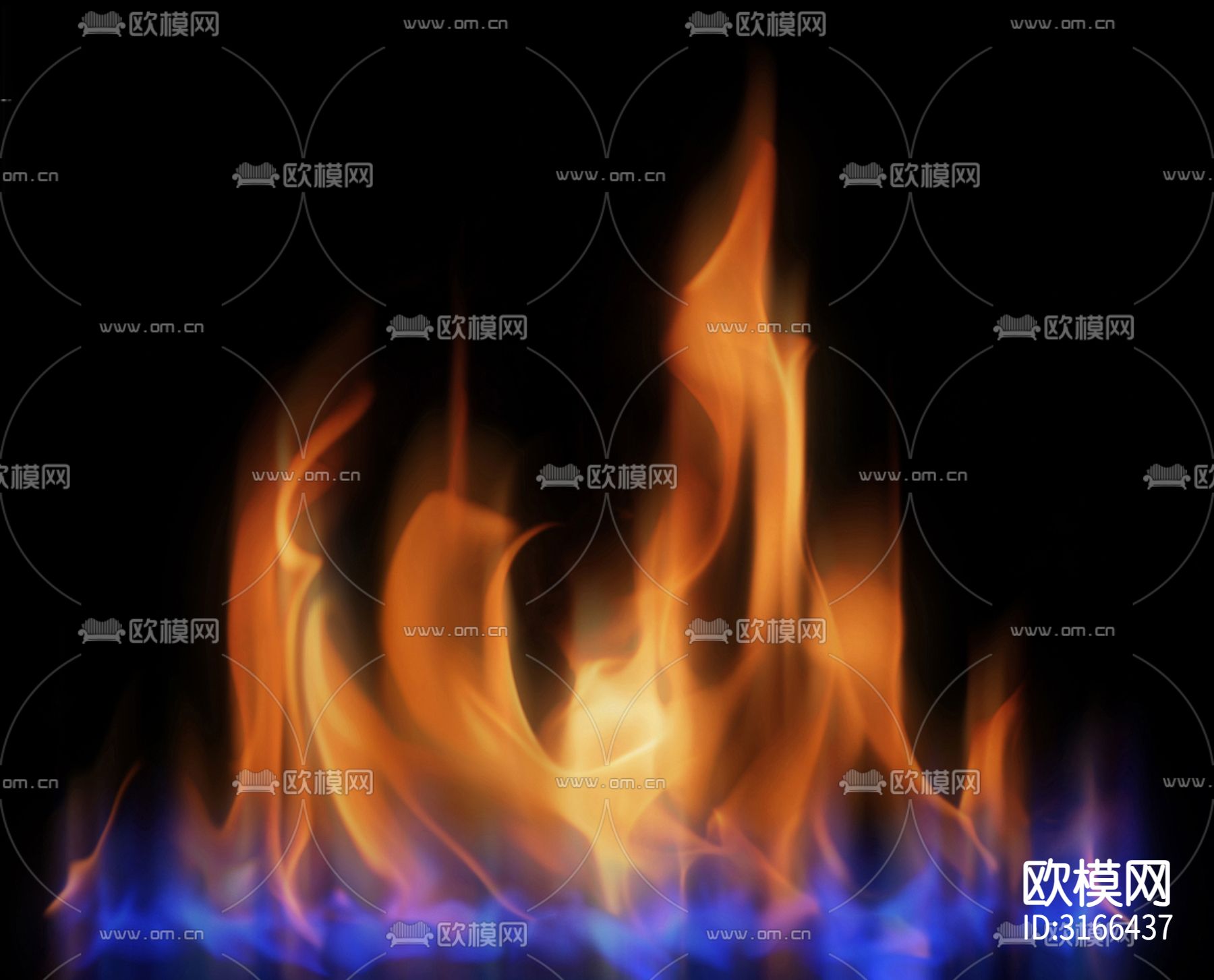 火焰贴图下载（渲染图1）
