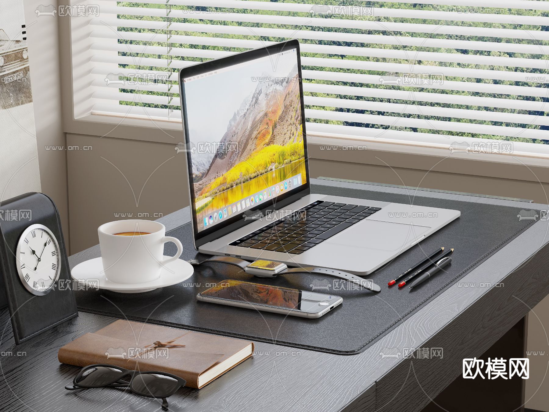 笔记本电脑su模型下载（渲染图1）