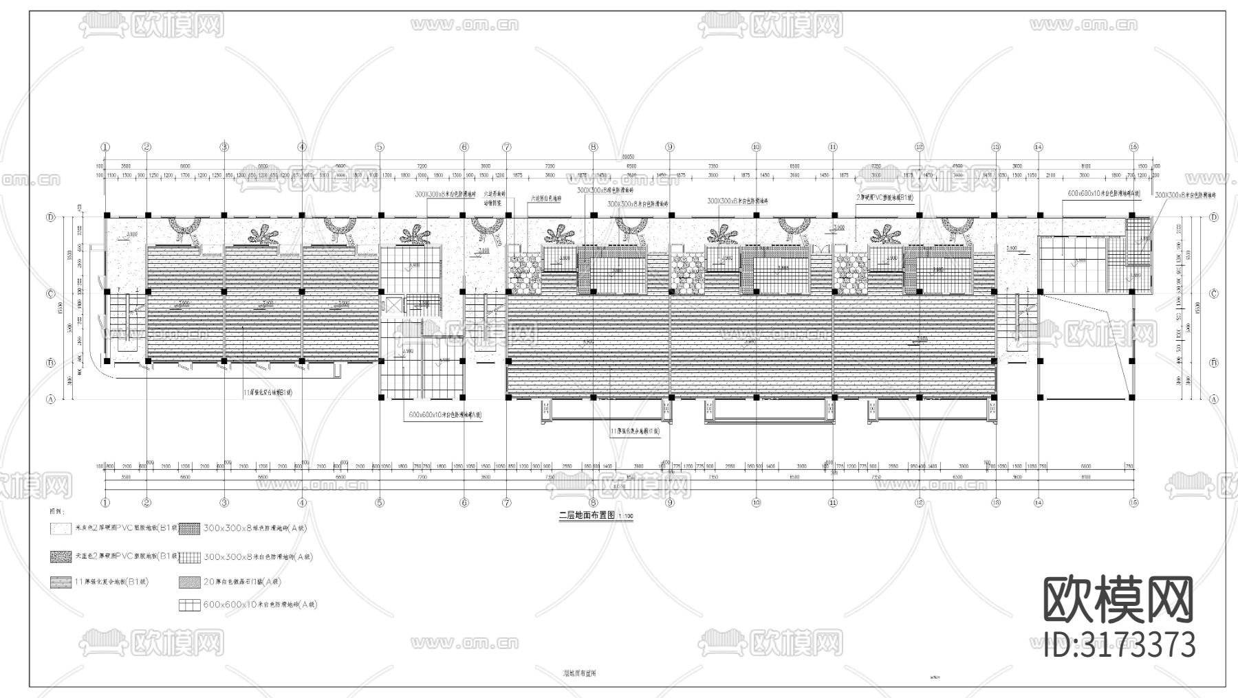 幼儿园室内装饰全套cad施工图下载（渲染图10）