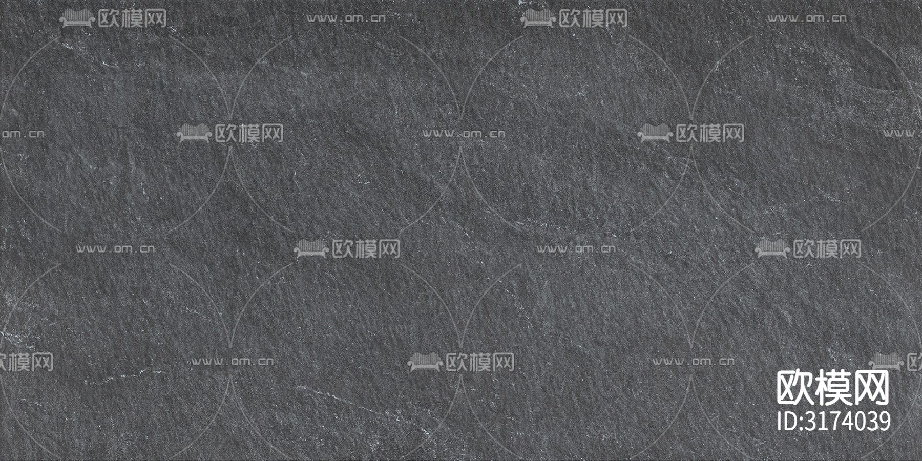 灰色花岗岩石材岩板贴图下载（渲染图2）